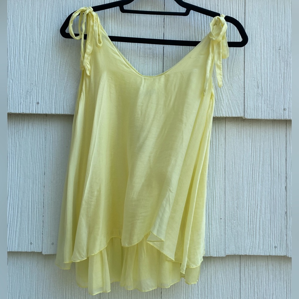 Saga silk top